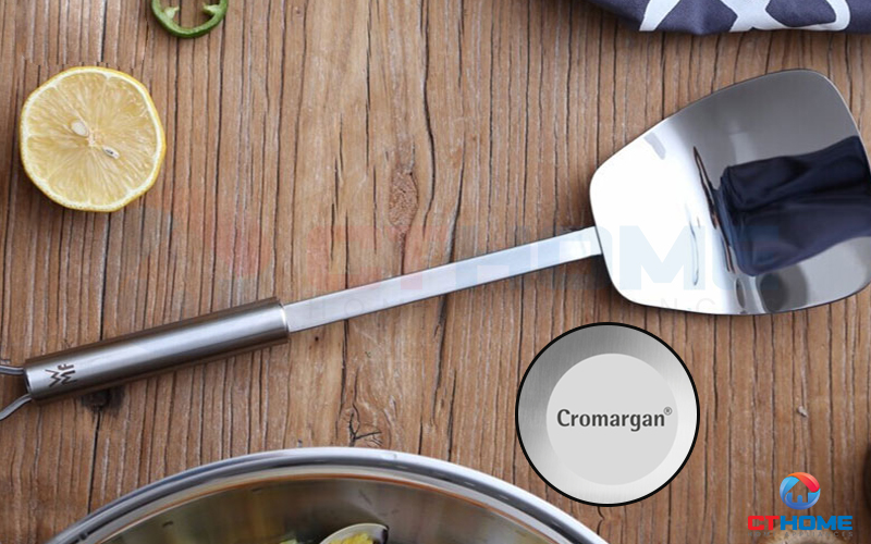 Chất liệu Cromargan cứng cáp, an toàn cho sức khỏe