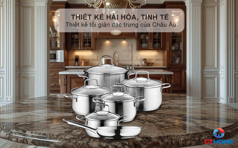 Thiết kế hài hòa, tinh tế