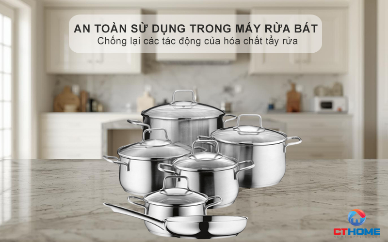 An toàn sử dụng trong máy rửa bát 