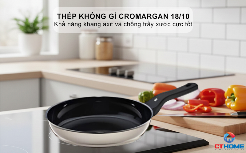  CHẢO RÁN WMF FUSIONTEC FRYING PAN 28CM COMPACT MACADAMIA 0517275290 2