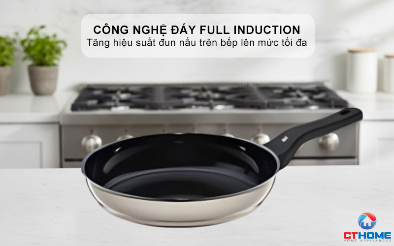  CHẢO RÁN WMF FUSIONTEC FRYING PAN 28CM COMPACT MACADAMIA 0517275290 5