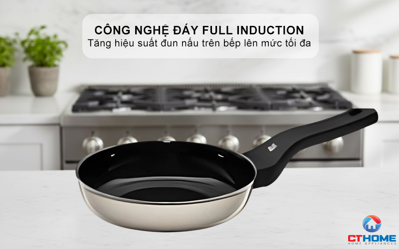 CHẢO RÁN WMF FUSIONTEC FRYING PAN 20CM COMPACT MACADAMIA 0517375290 4