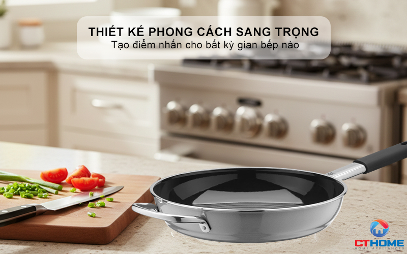 CHẢO RÁN WMF FUSIONTEC MINERAL FRYING PAN 28CM PLATINUM 0520675291 1