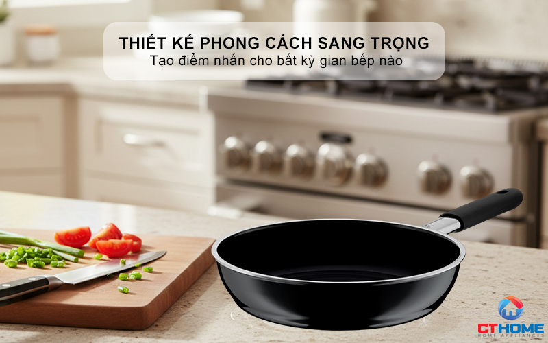 CHẢO RÁN WMF PROFI-PFANNEN 0520535291 24CM MÀU ĐEN 1
