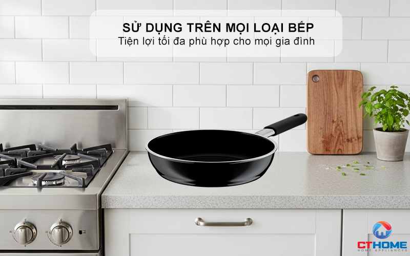 CHẢO RÁN WMF PROFI-PFANNEN 0520535291 24CM MÀU ĐEN 7