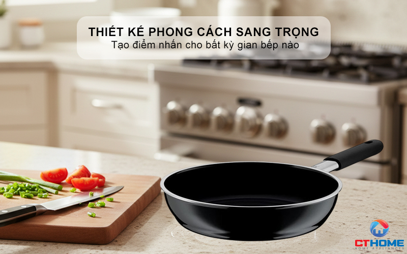 CHẢO RÁN WMF FUSIONTEC FRYING PAN 28CM ESSENTIAL BLACK 0517795290 1
