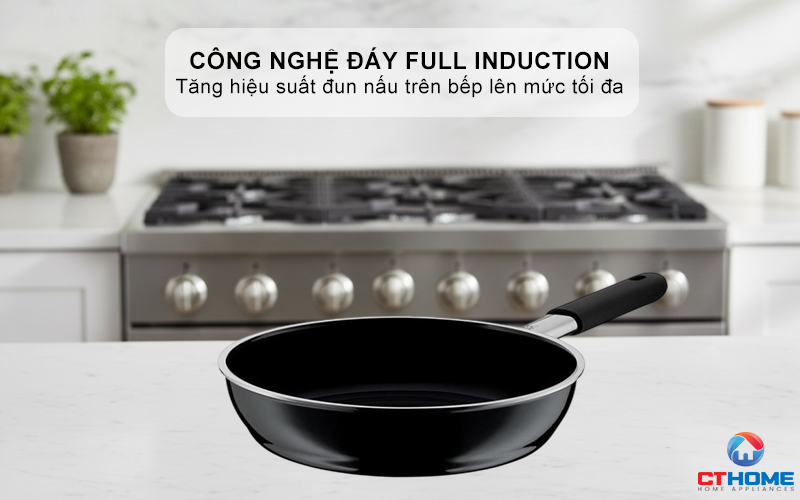  CHẢO RÁN WMF FUSIONTEC FRYING PAN 28CM ESSENTIAL BLACK 0517795290 5