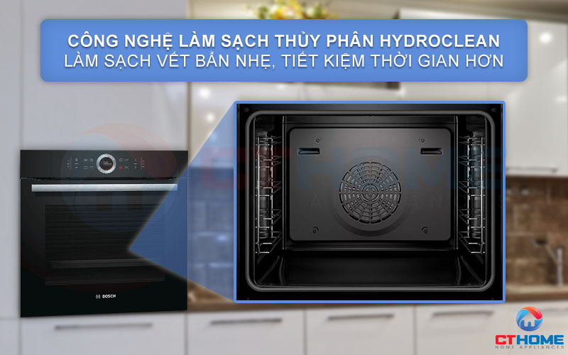 Phương pháp thủy phân HydroClean dọn sạch các vết bẩn nhẹ