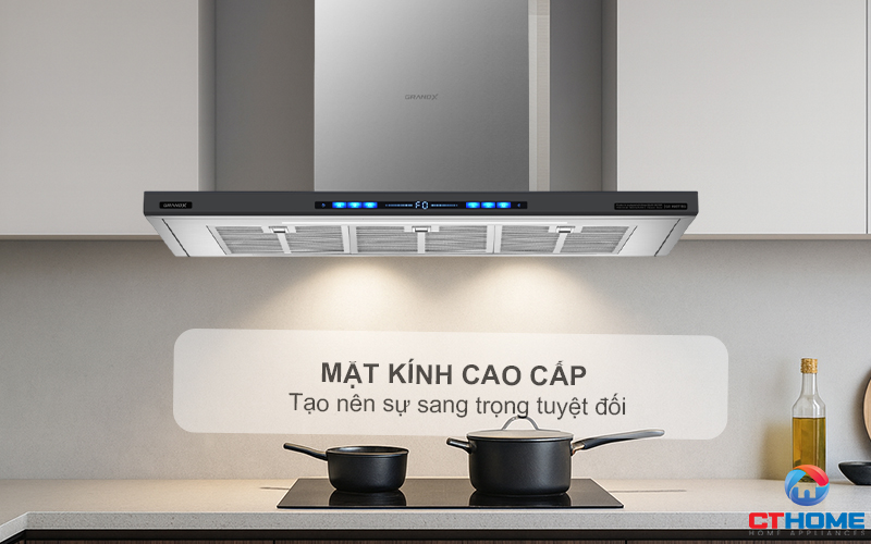 MÁY HÚT MÙI ÁP TƯỜNG GRANDX GX H90T78G NGANG 90CM GXH90T78G 2