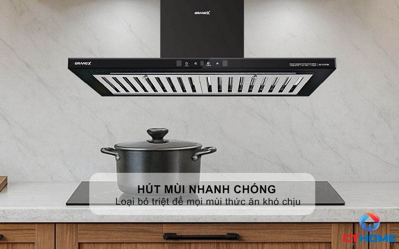 MÁY HÚT MÙI ÁP TƯỜNG GRANDX GX H70T65 NGANG 70CM GXH70T65 2