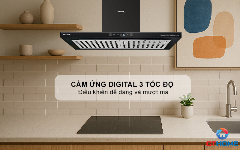 MÁY HÚT MÙI ÁP TƯỜNG GRANDX GX H70T65 NGANG 70CM GXH70T65 4
