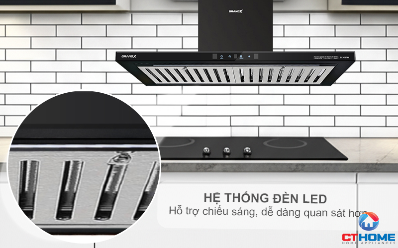 MÁY HÚT MÙI ÁP TƯỜNG GRANDX GX H70T65 NGANG 70CM GXH70T65 5