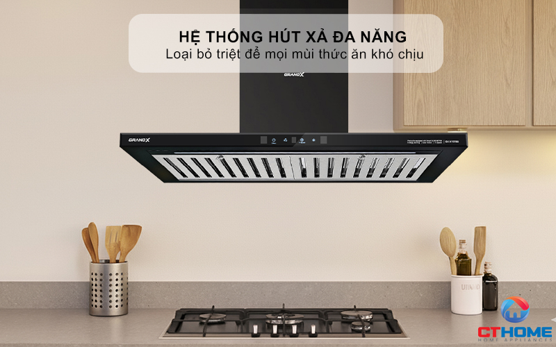 MÁY HÚT MÙI ÁP TƯỜNG GRANDX GX H70T65 NGANG 70CM GXH70T65 6