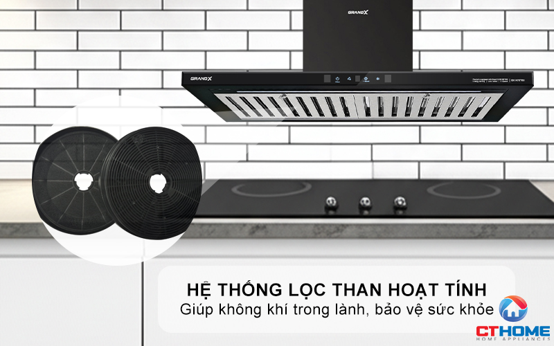 MÁY HÚT MÙI ÁP TƯỜNG GRANDX GX H70T65 NGANG 70CM GXH70T65 9