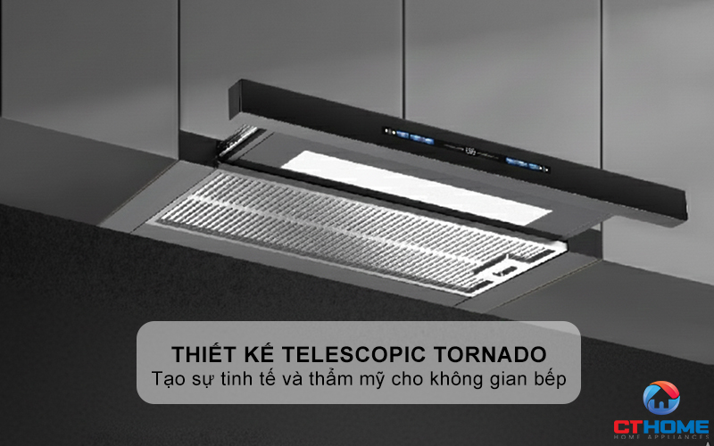 MÁY HÚT MÙI KÉO RÚT GRANDX GX H70F75B NGANG 70CM GXH70F75B 1