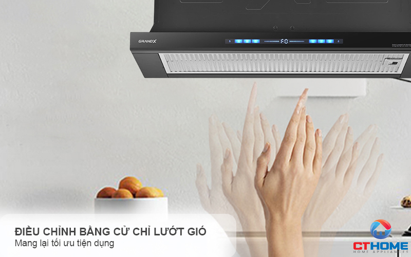 MÁY HÚT MÙI KÉO RÚT GRANDX GX H70F75B NGANG 70CM GXH70F75B 5