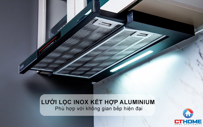 MÁY HÚT MÙI KÉO RÚT GRANDX GX H70F72B NGANG 70CM GXH70F72B 8