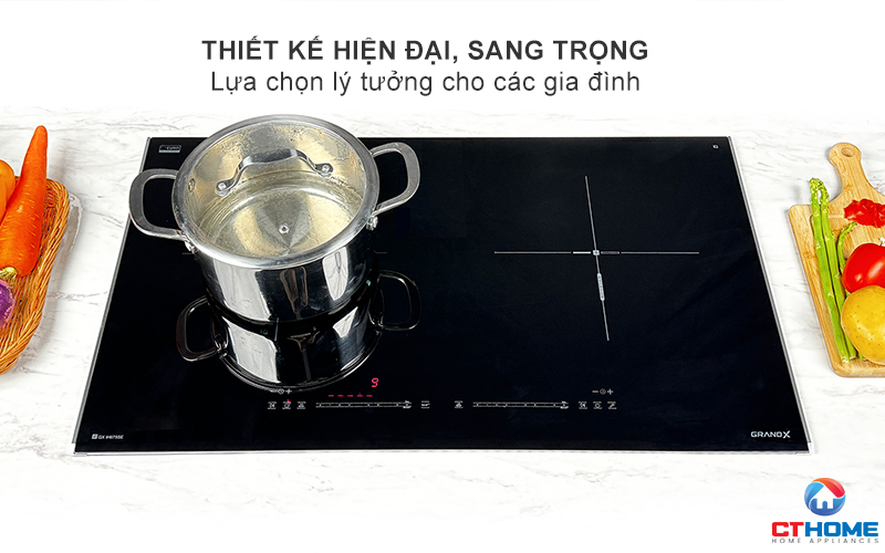BẾP TỪ 2 VÙNG NẤU GRANDX SERIAL 6 GX IH675SE  GXIH675SE 1
