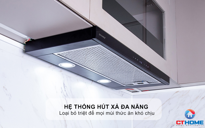 MÁY HÚT MÙI KÉO RÚT GRANDX GX H70F58B NGANG 70CM GXH70F58B 10