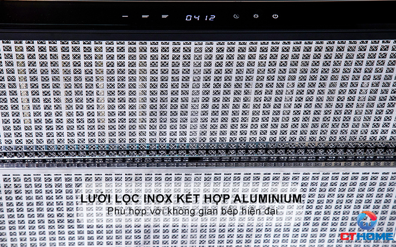 MÁY HÚT MÙI KÉO RÚT GRANDX GX H90F58B NGANG 90CM GXH90F58B 6