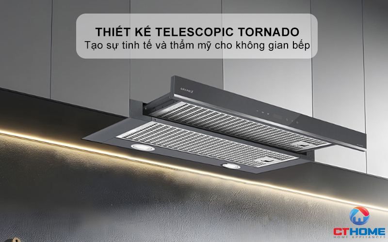 MÁY HÚT MÙI KÉO RÚT GRANDX GX H70F58G NGANG 70CM GXH70F58G 1