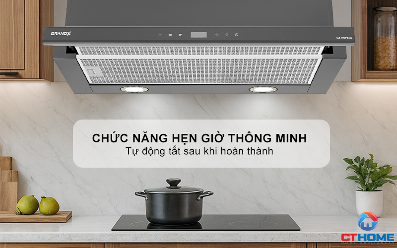 MÁY HÚT MÙI KÉO RÚT GRANDX GX H70F58G NGANG 70CM GXH70F58G 9