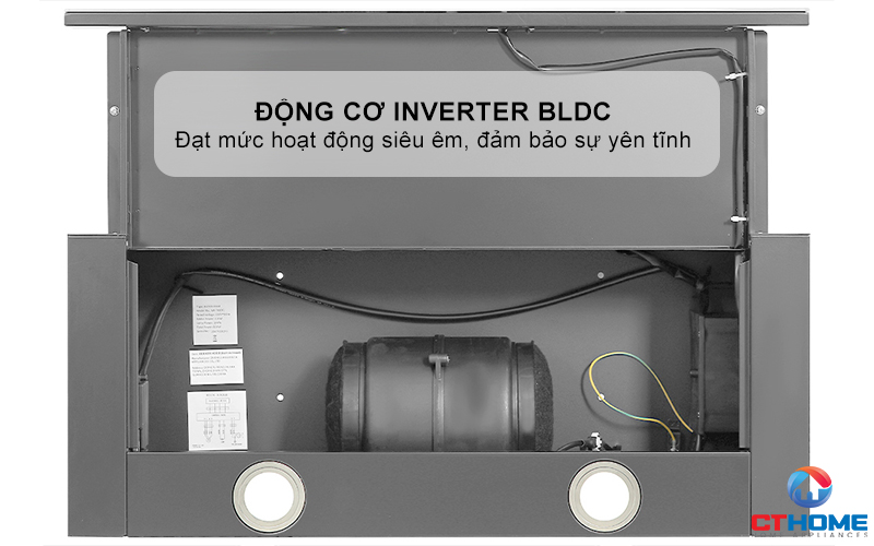 MÁY HÚT MÙI KÉO RÚT GRANDX GX H70F58G NGANG 70CM GXH70F58G 8