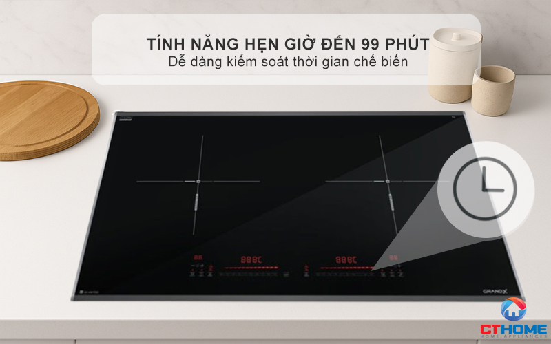 BẾP TỪ 2 VÙNG NẤU GRANDX SERIAL 6 GX IH675SE  GXIH675SE 13