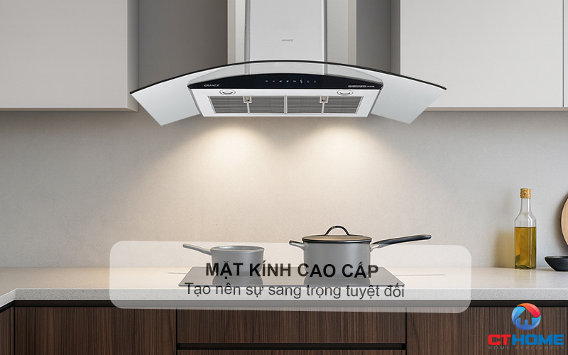 MÁY HÚT MÙI KÍNH CONG GRANDX GX H90C62 NGANG 90CM GXH90C62 3