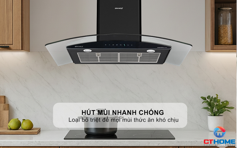 MÁY HÚT MÙI ÁP TƯỜNG GRANDX GX H70C62B NGANG 70CM GXH70C62B 2