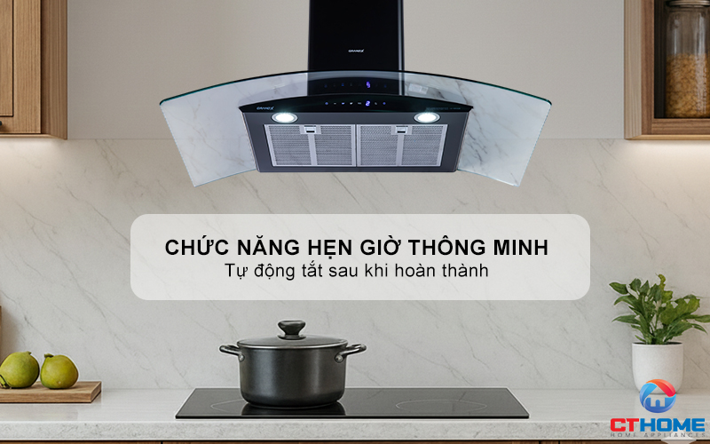 MÁY HÚT MÙI KÍNH CONG GRANDX GX H90C62B NGANG 90CM GXH90C62B 11
