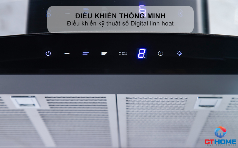 MÁY HÚT MÙI KÍNH CONG GRANDX GX H90C62B NGANG 90CM GXH90C62B 4