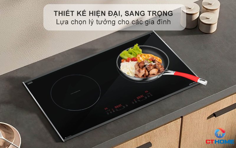 BẾP TỪ 2 VÙNG NẤU GRANDX SERIAL 6 GX IH668SE GXIH668SE 1
