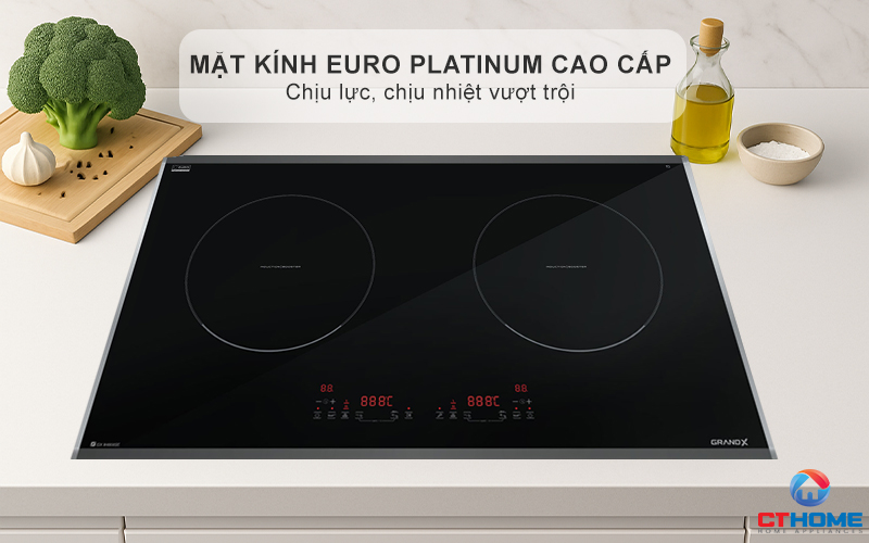 BẾP TỪ 2 VÙNG NẤU GRANDX SERIAL 6 GX IH668SE GXIH668SE 2