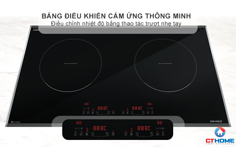 BẾP TỪ 2 VÙNG NẤU GRANDX SERIAL 6 GX IH668SE GXIH668SE 4