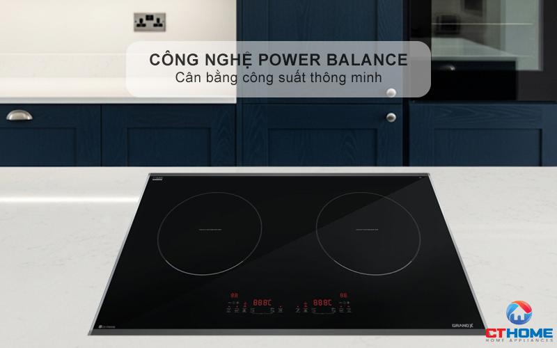 BẾP TỪ 2 VÙNG NẤU GRANDX SERIAL 6 GX IP669SE GXIP669SE 11