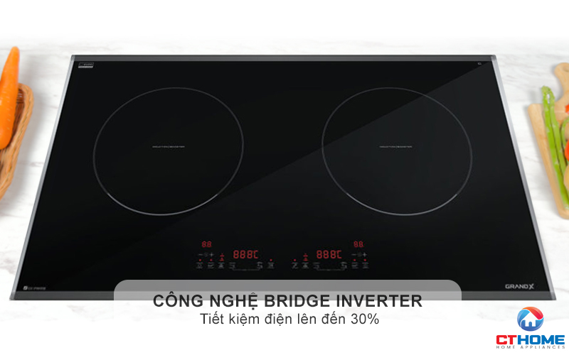 BẾP TỪ 2 VÙNG NẤU GRANDX SERIAL 6 GX IP669SE GXIP669SE 5