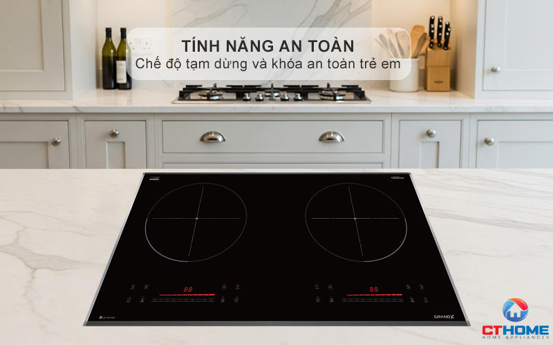 BẾP TỪ 2 VÙNG NẤU GRANDX SERIAL 6 GX IH618SE GXIH618SE 14