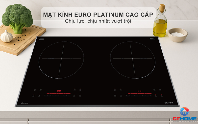 BẾP TỪ 2 VÙNG NẤU GRANDX SERIAL 6 GX IH618SE GXIH618SE 2