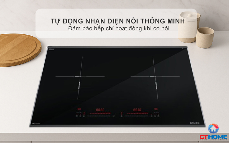 BẾP TỪ 2 VÙNG NẤU GRANDX SERIAL 6 GX IH675SE  GXIH675SE 7