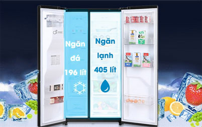 Tư vấn chọn mua tủ lạnh Side by side tốt  nhất cho gia đình