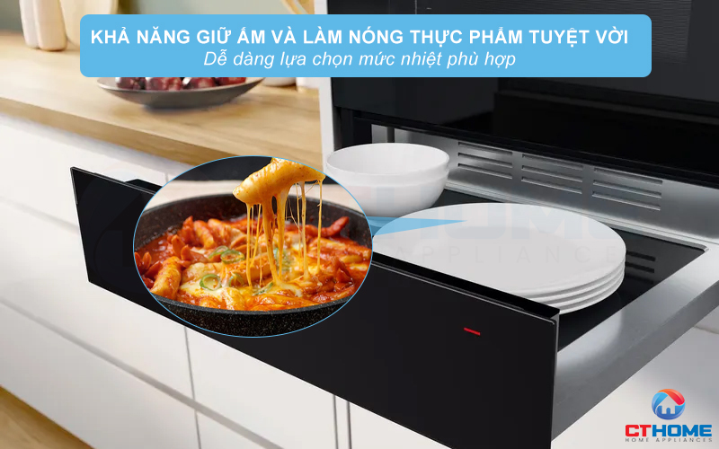 KHAY GIỮ ẤM THỨC ĂN ÂM TỦ BOSCH BIC7101B1 SERIE 8 5