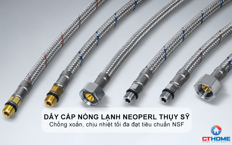 VÒI RỬA BÁT DÂY RÚT KONOX NÓNG LẠNH RENO SMART  RENOSMART 7