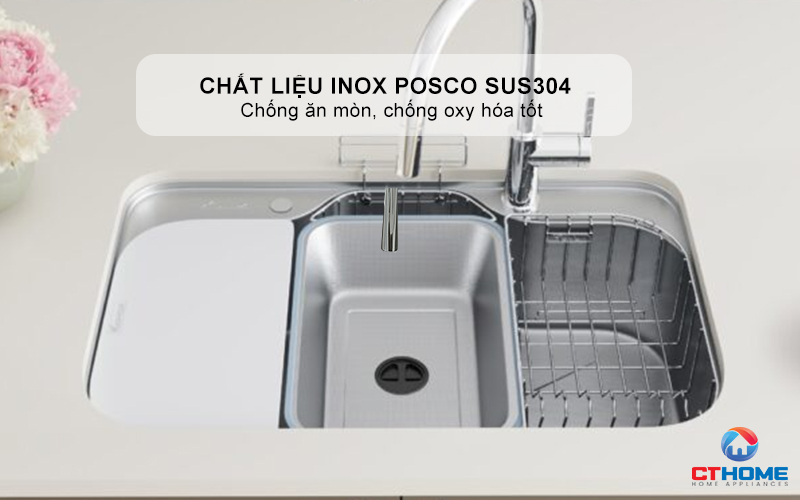 CHẬU RỬA CHÉN BÁT KONOX PHONG CÁCH NHẬT CHỐNG XƯỚC TARI SMART 7851 TARISMART7851 2