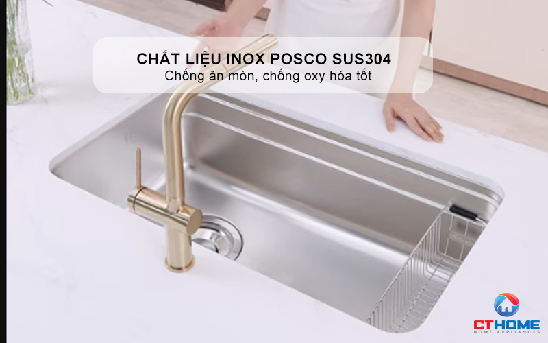 CHẬU RỬA CHÉN BÁT KONOX PHIÊN BẢN CÁ NHÂN HÓA TARI SMART 8047PP  TARISMART8047PP 2