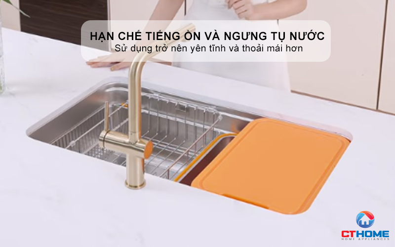 CHẬU RỬA CHÉN BÁT KONOX PHIÊN BẢN CÁ NHÂN HÓA TARI SMART 8047PP  TARISMART8047PP 9