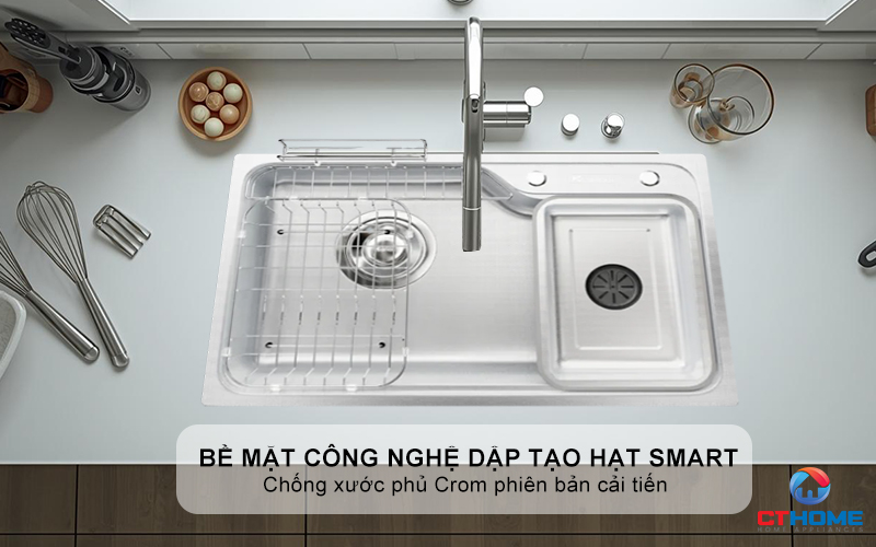 CHẬU RỬA CHÉN BÁT KONOX PHONG CÁCH NHẬT CHỐNG XƯỚC TARI SMART 8050 TARISMART8050 3