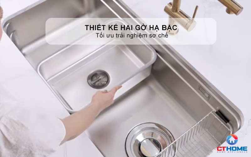 CHẬU RỬA CHÉN BÁT KONOX PHIÊN BẢN CÁ NHÂN HÓA TARI SMART 8847PP TARISMART8847PP 6