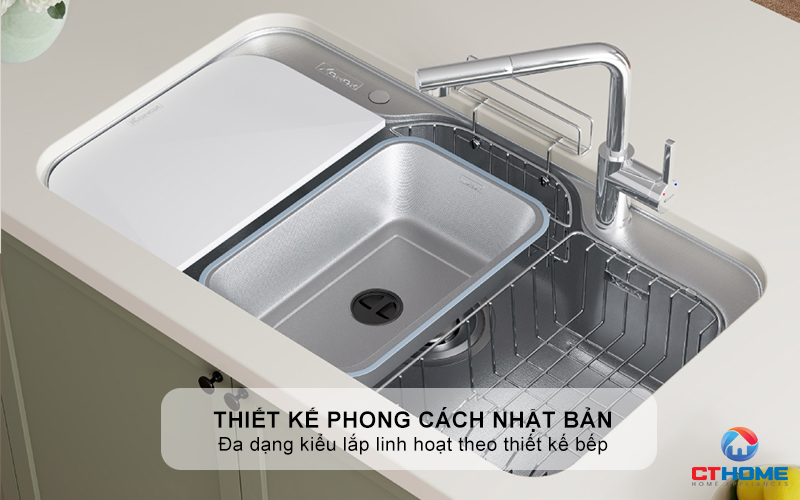 CHẬU RỬA CHÉN BÁT KONOX PHONG CÁCH NHẬT CHỐNG XƯỚC TARI SMART 9051 TARISMART9051 1