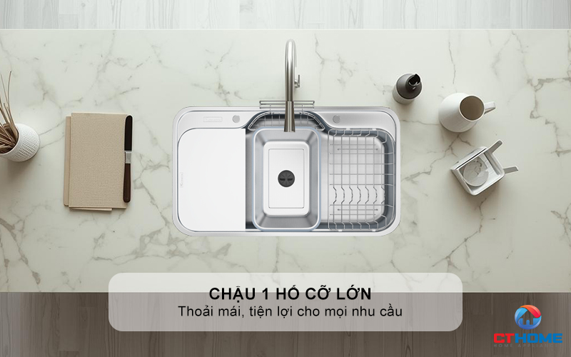 CHẬU RỬA CHÉN BÁT KONOX PHONG CÁCH NHẬT CHỐNG XƯỚC TARI SMART 9051 TARISMART9051 4
